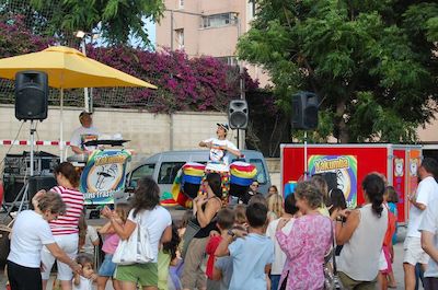 Espectacle infantil, al parc de Sant Pere, dilluns 20 de juliol