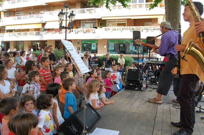Espectacle infantil, a la plaa de la Vila, divendres 17 de juliol