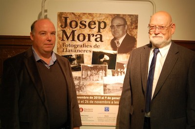 Inauguraci de l'exposici de fotografies de Josep Mora. Divendres 26 de novembre