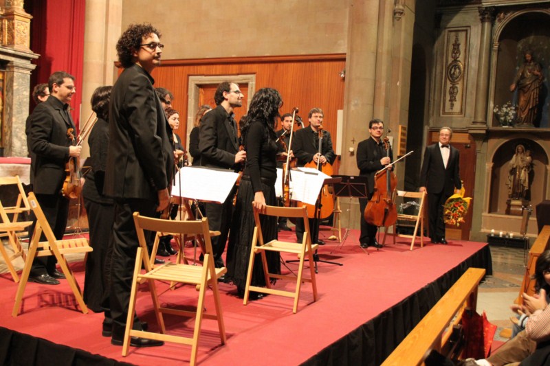 Concert de Camerart a l'esglsia parroquial. Dilluns 29 de novembre