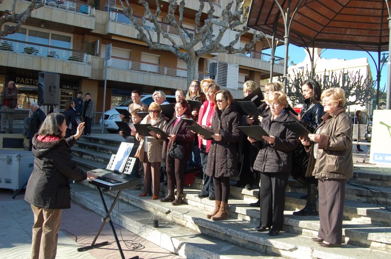 Actuaci de la coral Sant Andreu