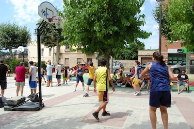 Festa del bàsquet, diumenge 10 de juliol, al passeig de la Mare de Déu de Montserrat