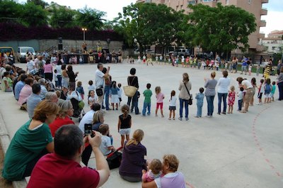 Festa infantil, dilluns 18 de juliol, al parc de Sant Pere