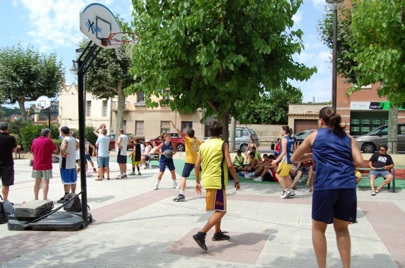Festa del bsquet, diumenge 10 de juliol, al passeig de la Mare de Du de Montserrat