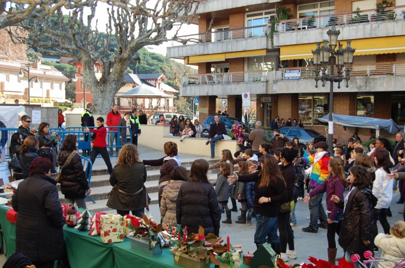 "Flashmob" a la plaa de la Vila, diumenge al mat