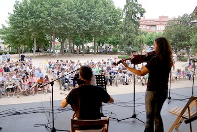 Concert de Festa Major, a crrec dels alumnes i els professors de l'Escola de Msica, dijous 12