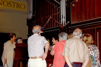 Concert del Cicle Internacional d'Orgue, a l'esglsia parroquial, divendres 20 de juliol
