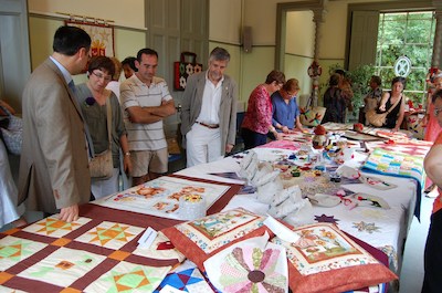 Exposició de "patchwork", diumenge 8, a la sala polivalent de Ca l'Alfaro