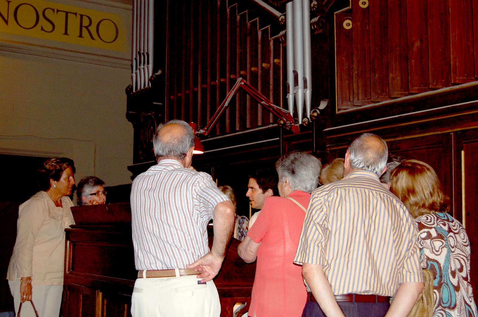 Concert del Cicle Internacional d'Orgue, a l'esglsia parroquial, divendres 20 de juliol