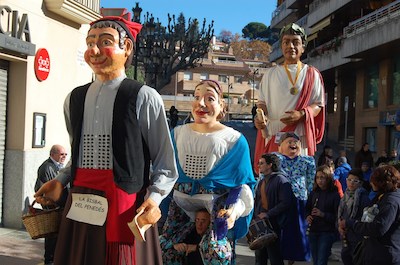 Cercavila de gegants, diumenge 2 de desembre