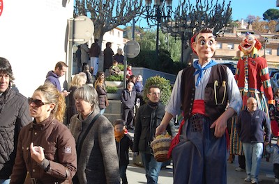 Cercavila de gegants, diumenge 2 de desembre