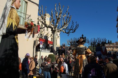 Cercavila de gegants, diumenge 2 de desembre