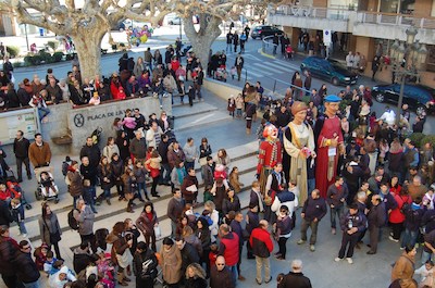 Cercavila de gegants, diumenge 2 de desembre