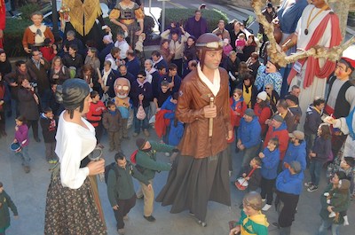 Cercavila de gegants, diumenge 2 de desembre