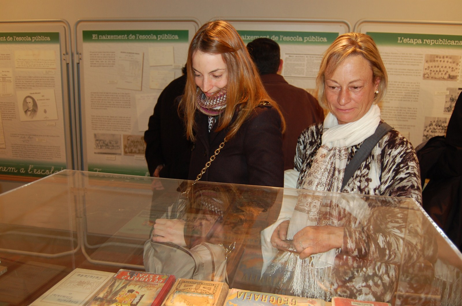 Exposici "Tornem a l'escola", divendres 30 de novembre, Sant Andreu