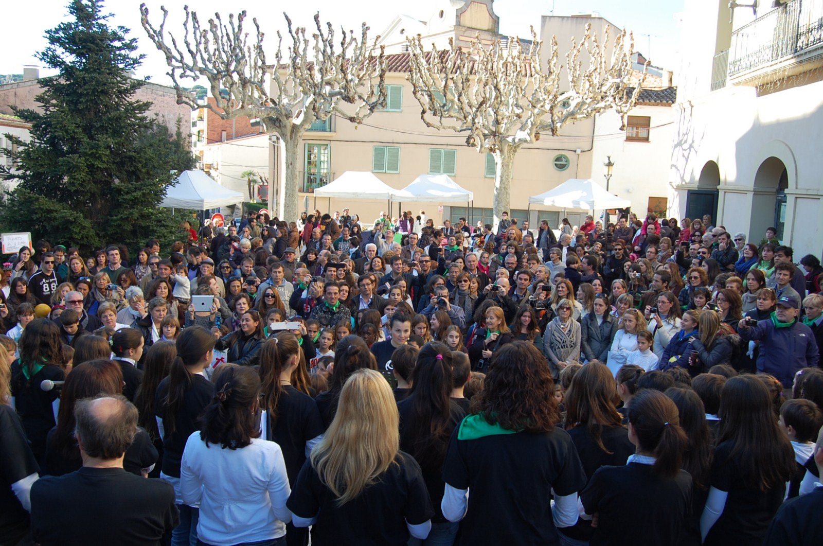 Actuaci de les corals de l'Escola de Msica de Llavaneres