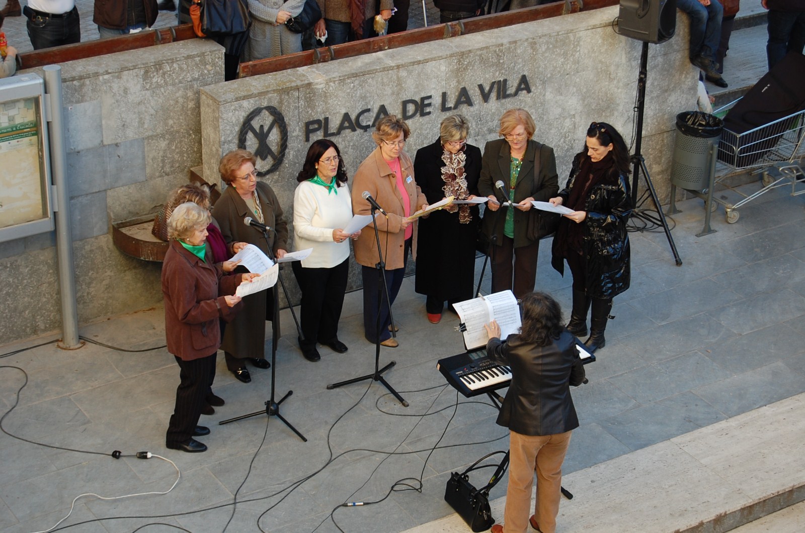 Actuaci de la Coral Sant Andreu