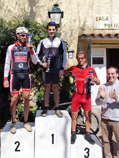 Lliurament de trofeus de l'11a Marxa BTT de Llavaneres