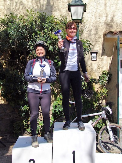Lliurament de trofeus de l'11a Marxa BTT de Llavaneres