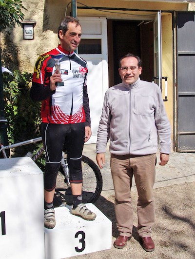 Lliurament de trofeus de l'11a Marxa BTT de Llavaneres