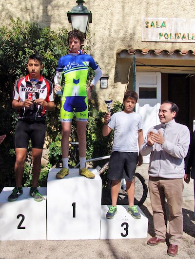 Lliurament de trofeus de l'11a Marxa BTT de Llavaneres