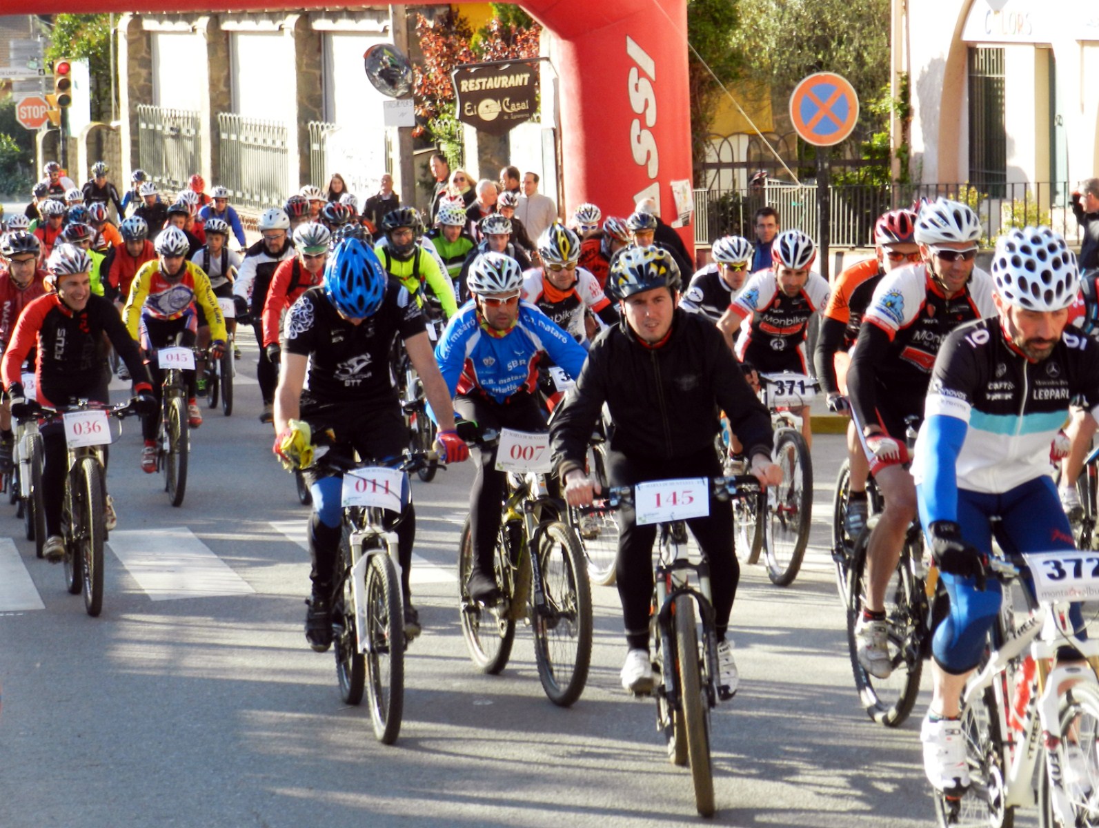 106 ciclistes a l'11a Marxa BTT de Llavaneres