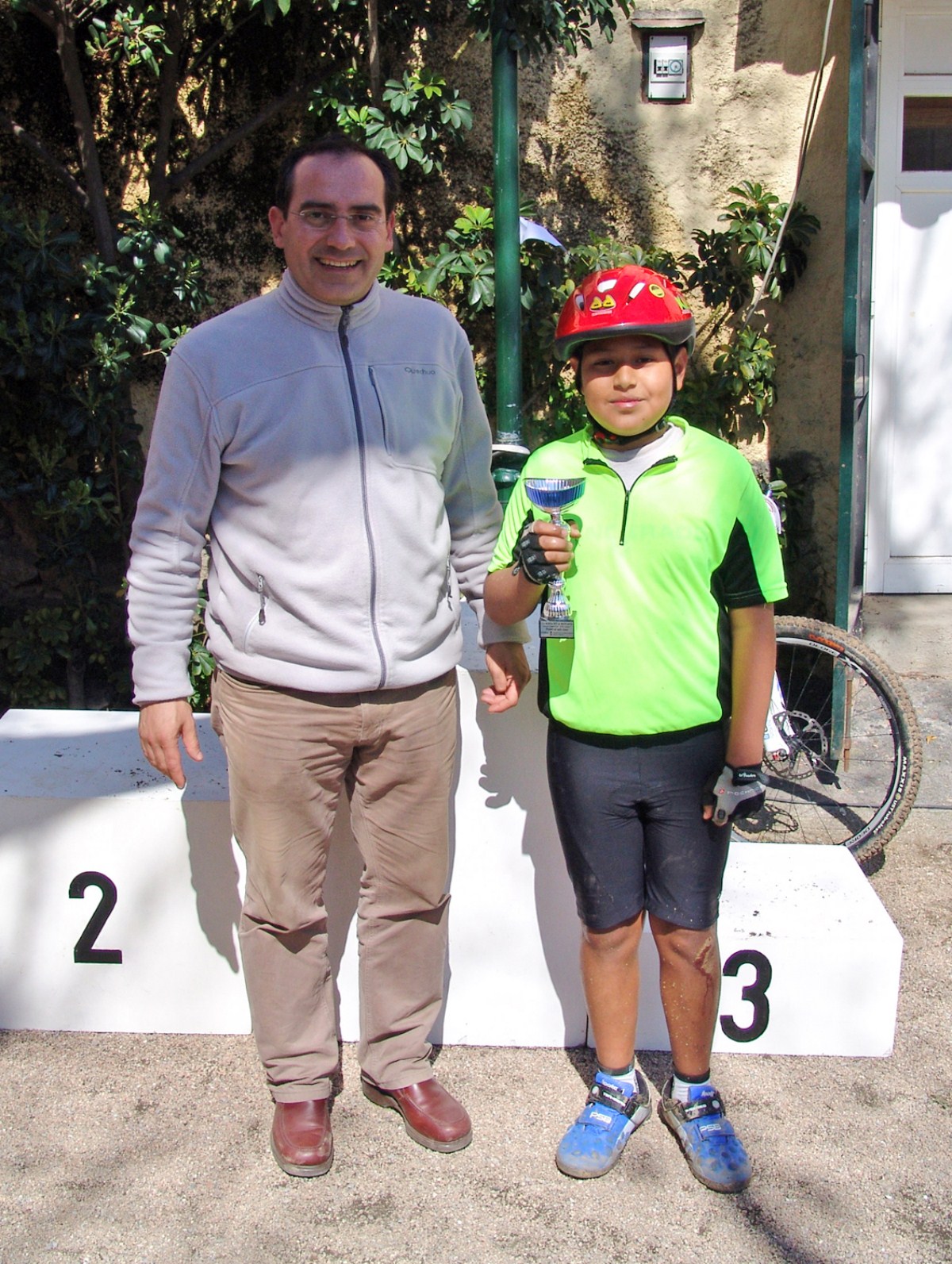 Lliurament de trofeus de l'11a Marxa BTT de Llavaneres