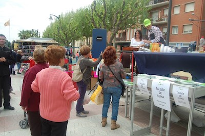 Taller de cuina del p�sol, divendres 19 d'abril, al passeig de la Mare de D�u de Montserrat