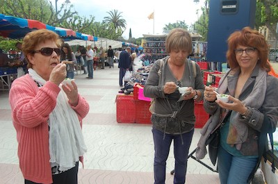 Taller de cuina del p�sol, divendres 19 d'abril, al passeig de la Mare de D�u de Montserrat