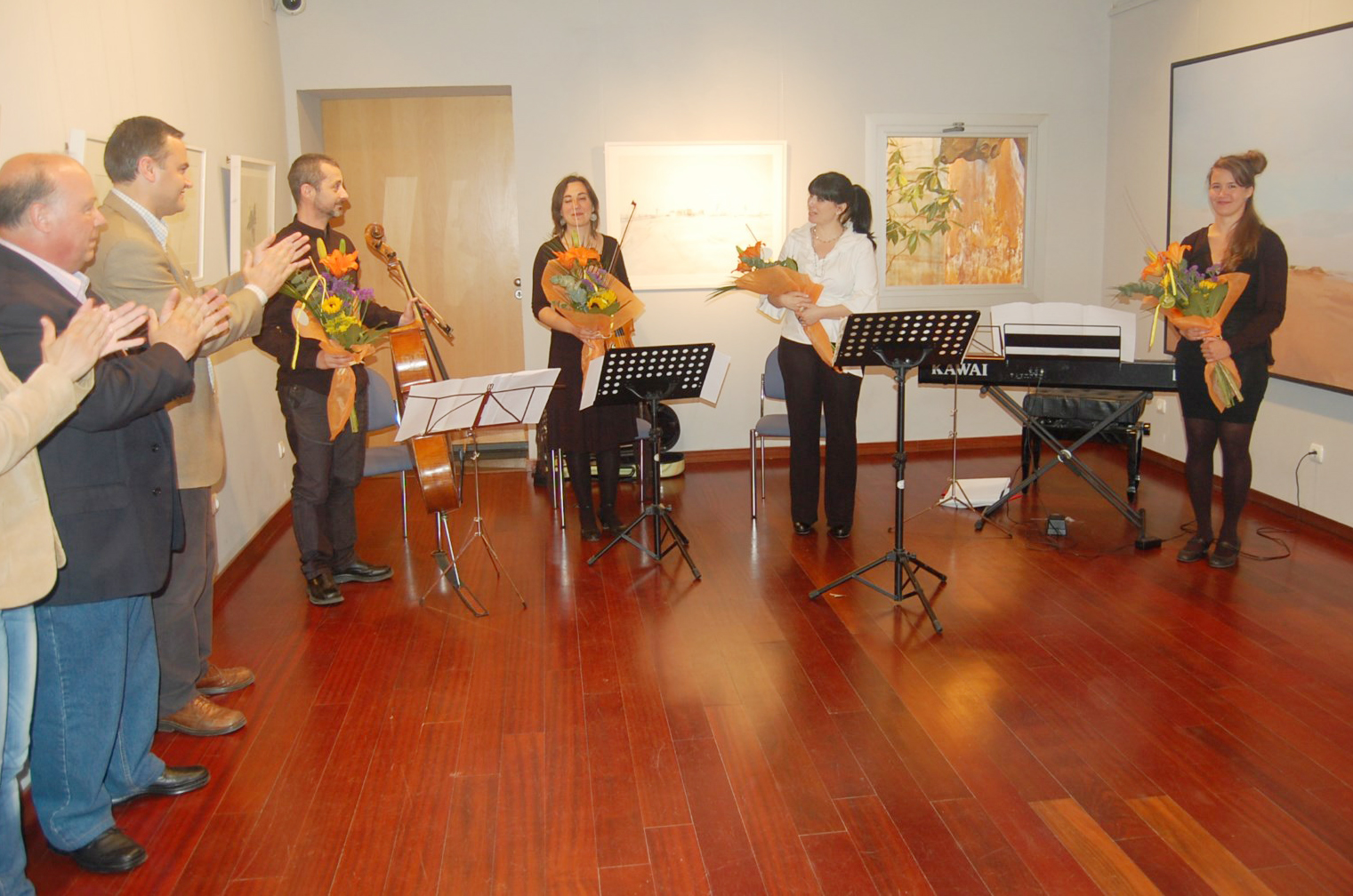 Audició musical a càrrec de la mezzosoprano Rosa Maria Campassol i professors de l'Escola de Música de Llavaneres