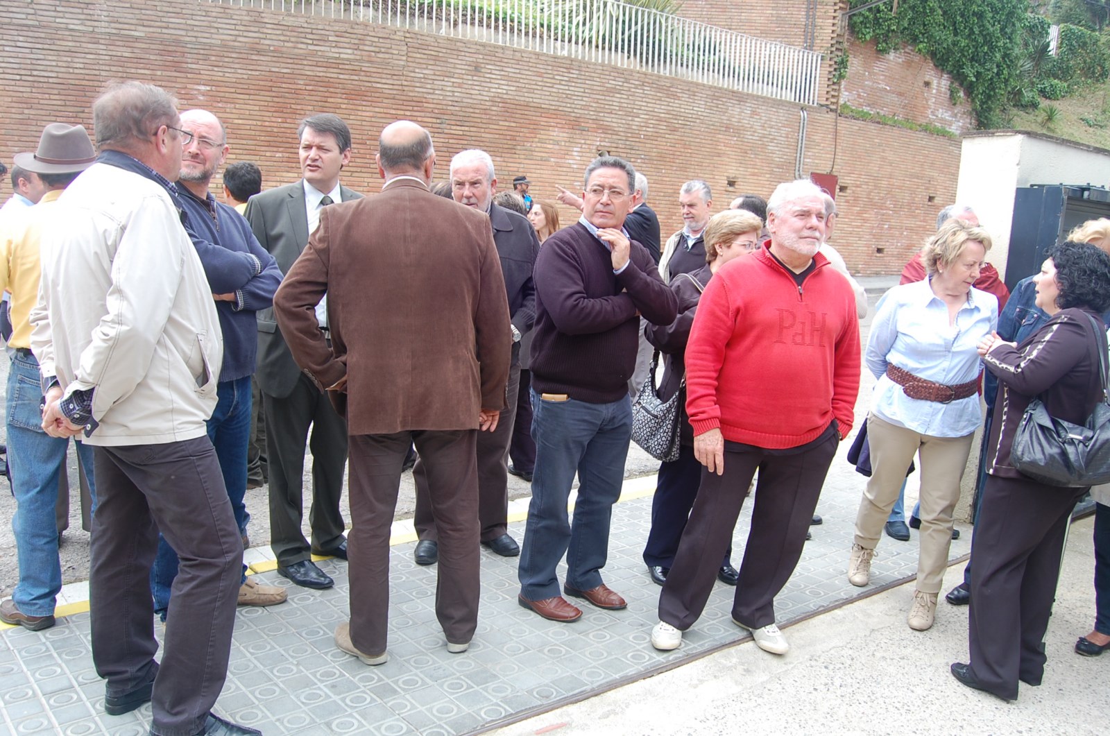 Assistents a l'acte inaugural