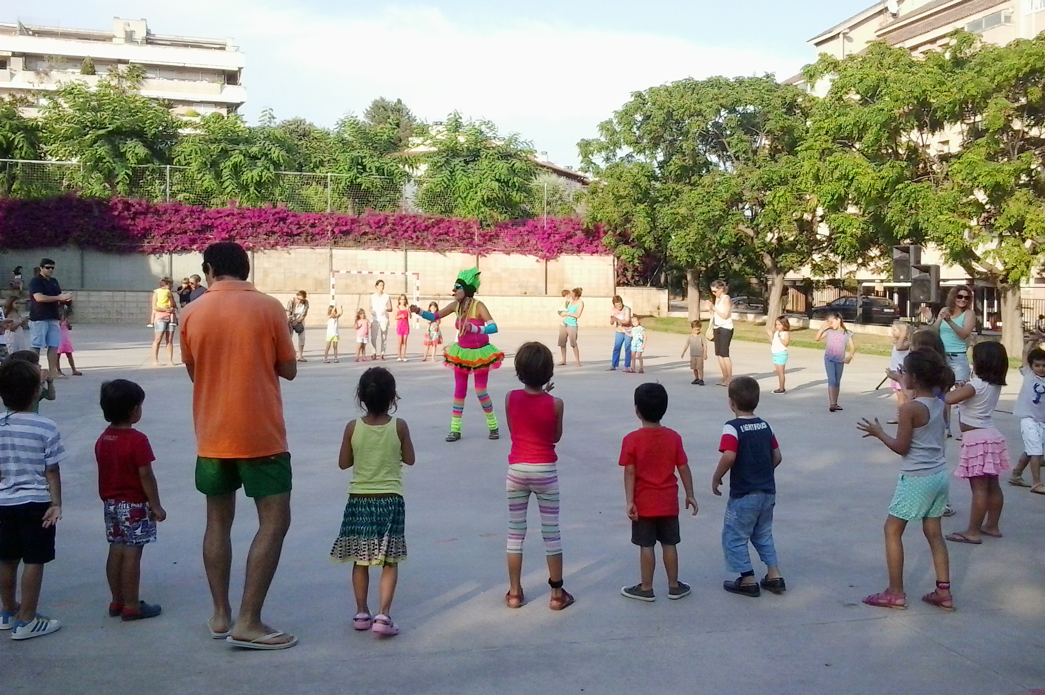 Espectacle infantil, dilluns 22 de juliol, al parc de Sant Pere
