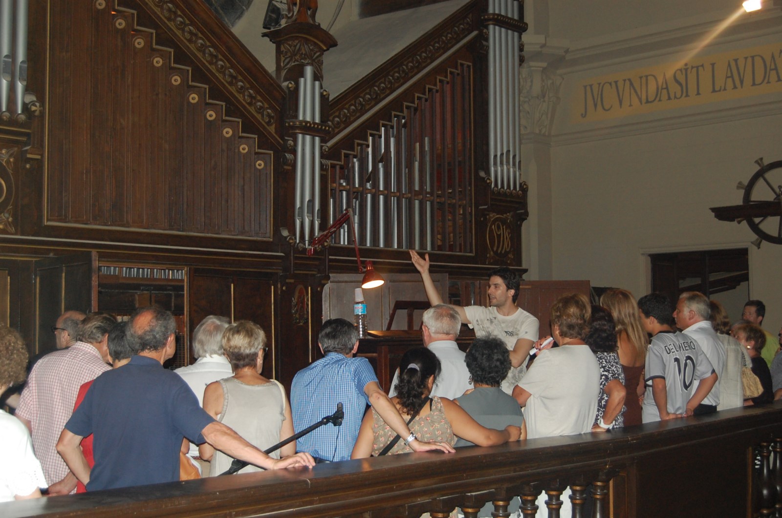 Visita comentada a l'orgue de Llavaneres, divendres 19 de juliol, a l'esglsia parroquial