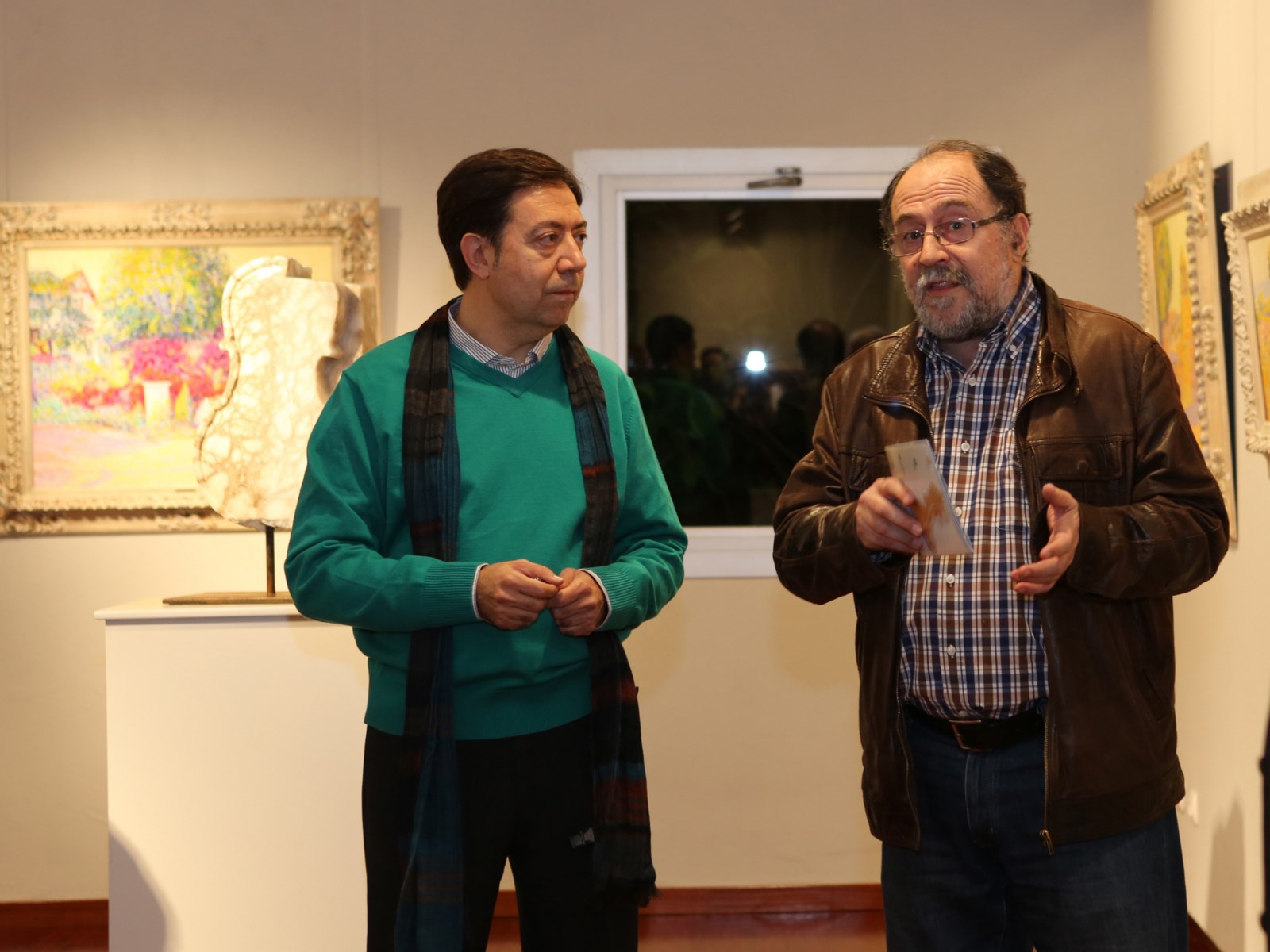 Inauguraci de l'exposici de Mariano Cabellos, "Catleg de mirades"