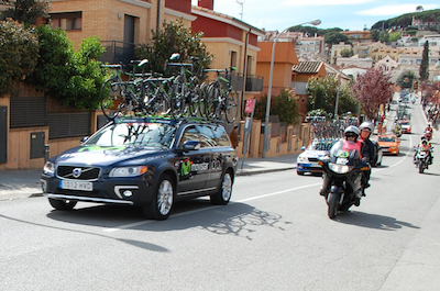 Pas de la Volta Ciclista a Catalunya per Llavaneres