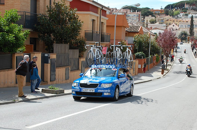 Pas de la Volta Ciclista a Catalunya per Llavaneres