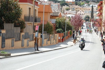Pas de la Volta Ciclista a Catalunya per Llavaneres