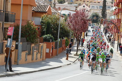 Pas de la Volta Ciclista a Catalunya per Llavaneres