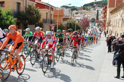 Pas de la Volta Ciclista a Catalunya per Llavaneres