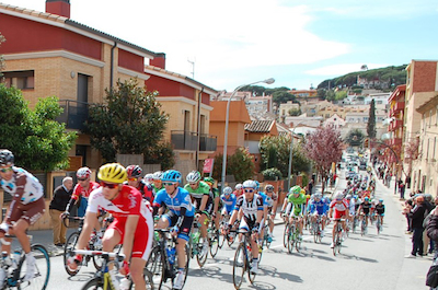 Pas de la Volta Ciclista a Catalunya per Llavaneres