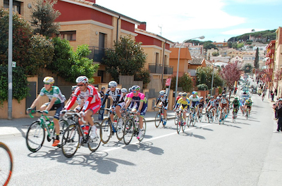 Pas de la Volta Ciclista a Catalunya per Llavaneres