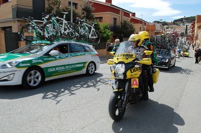 Pas de la Volta Ciclista a Catalunya per Llavaneres