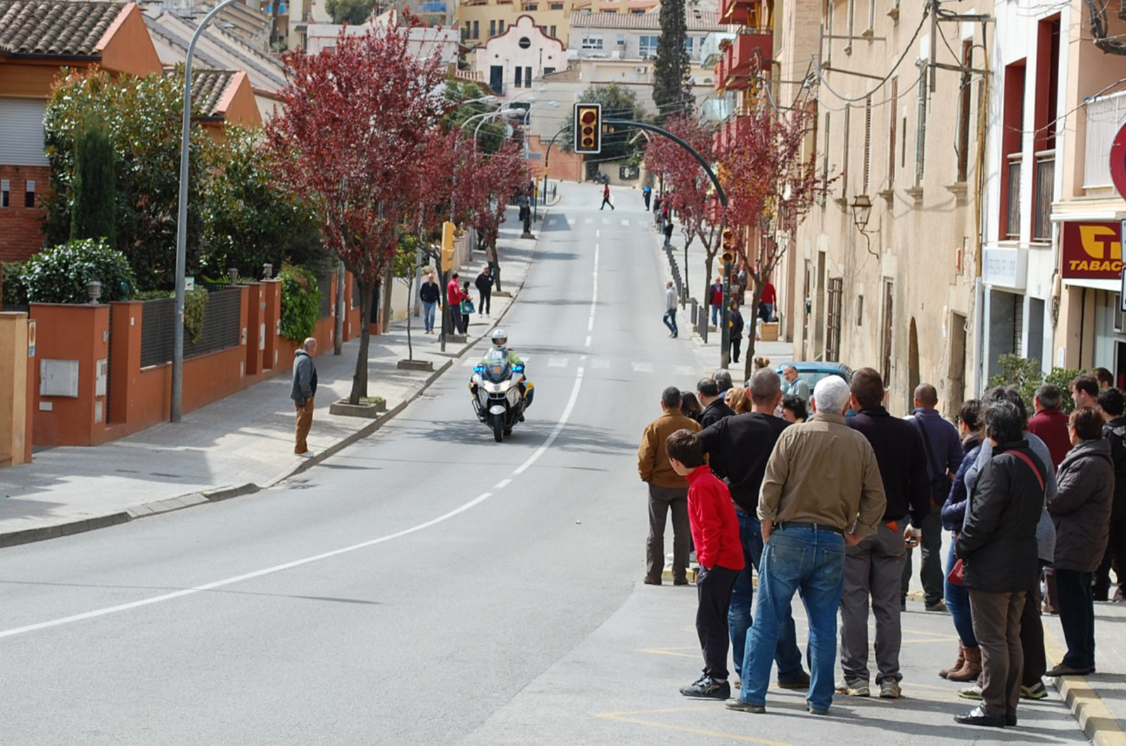 Pas de la Volta Ciclista a Catalunya per Llavaneres