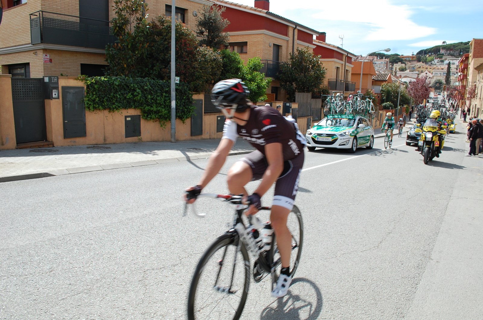 Pas de la Volta Ciclista a Catalunya per Llavaneres