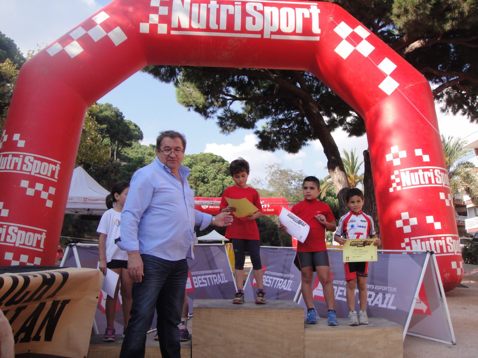 Guanyadors de la duatl� infantil, diumenge 2 de novembre