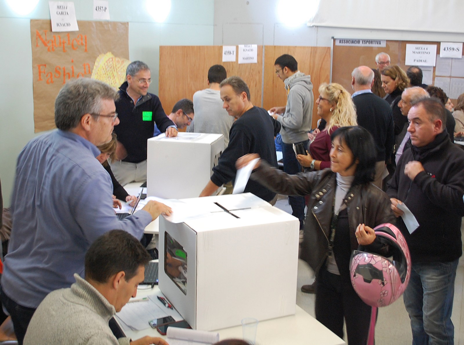 Meses de participaci del 9N a l'Institut Llavaneres