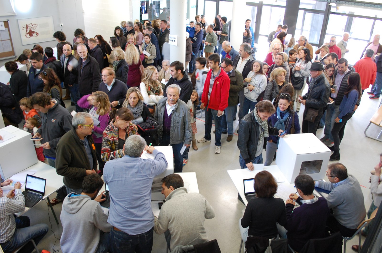 Meses de participaci del 9N a l'Institut Llavaneres