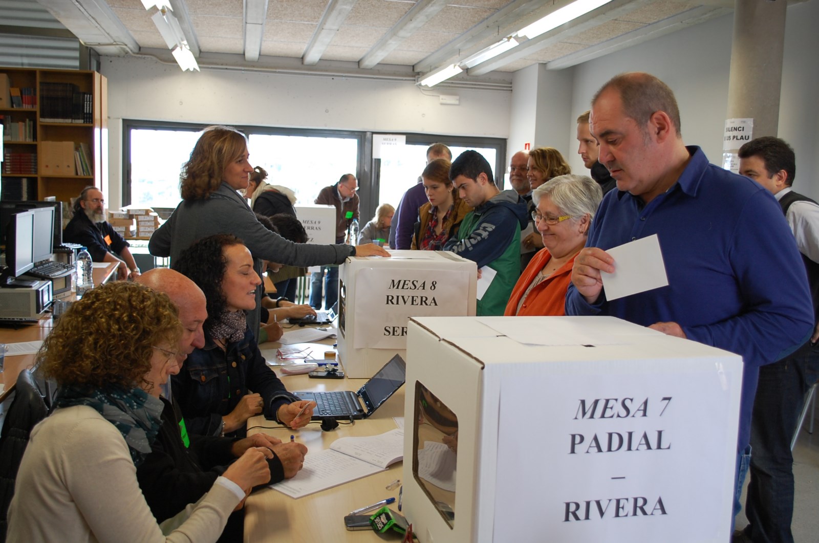 Meses de participaci del 9N a l'Institut Llavaneres