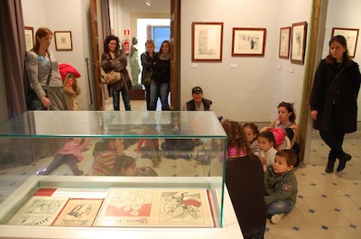 Conte a la sala de dibuixos de la pinacoteca