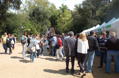 Ambient al parc de Ca l'Alfaro, diumenge 19 d'abril